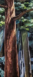 Détail Ashitaka soulage sa blessure démoniaque Tapisserie, d'après une image tirée du film Princesse Mononoké © 1997 Hayao Miyazaki/Studio Ghibli, ND