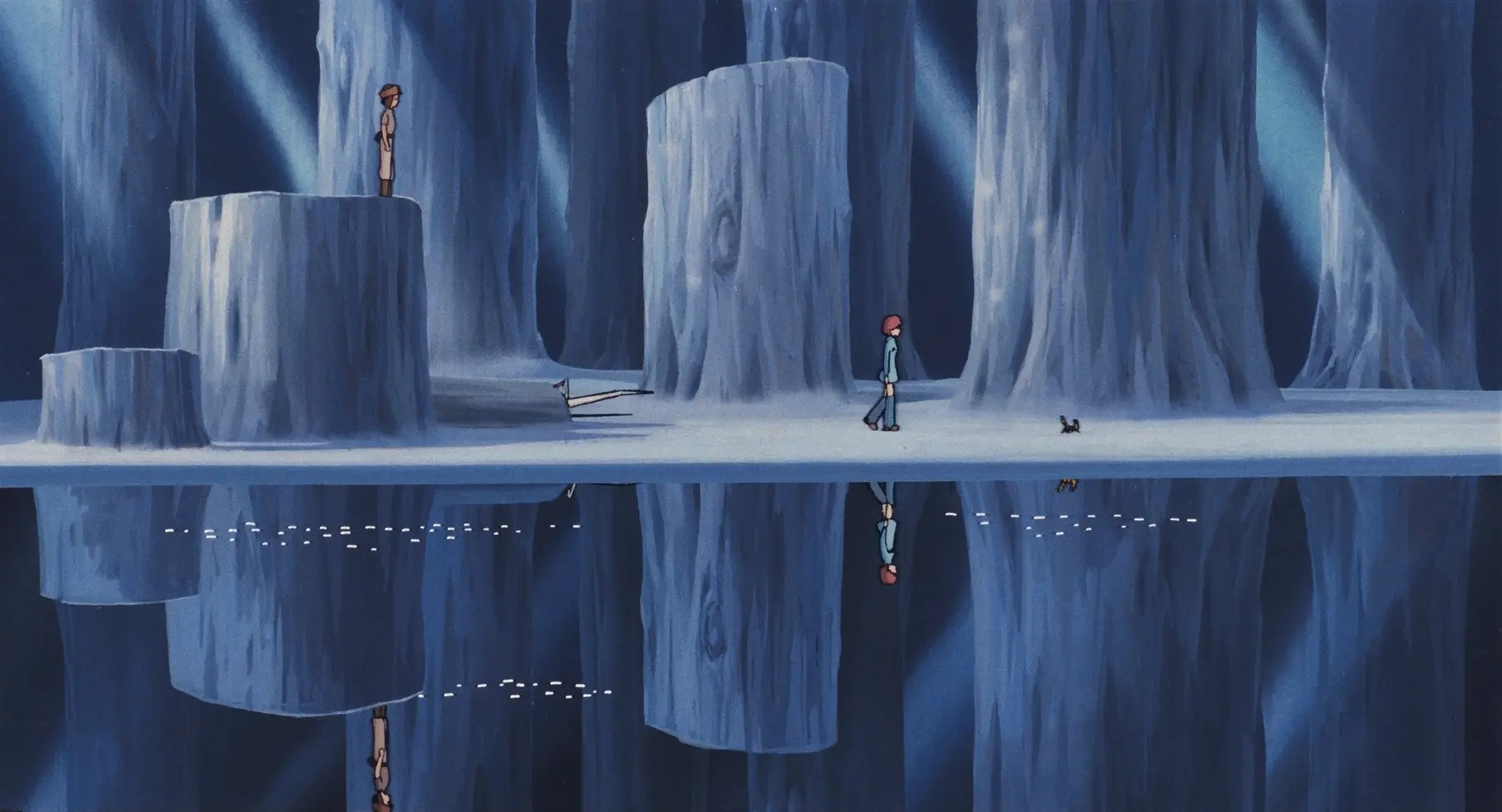 The secret of the fukai (from Nausicaä of the Valley of the Wind) Nausicaä of the Valley of the Wind © 1984 Hayao Miyazaki/Studio Ghibli, H