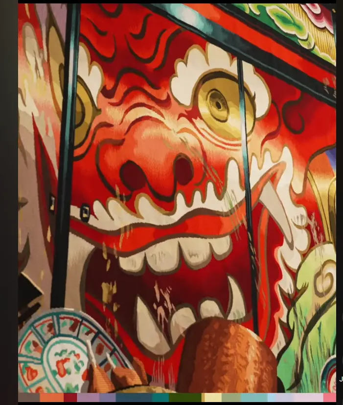 Le banquet du Sans visage à Nagoya